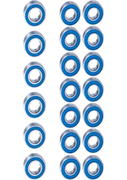 1/10 Traxxas-Trx6 Rc Araba Yükseltme Parçaları Aksesuarları Için 55 Adet Kauçuk Sızdırmaz Bilyalı Rulman Takımı (Yurt Dışından) fırsatları