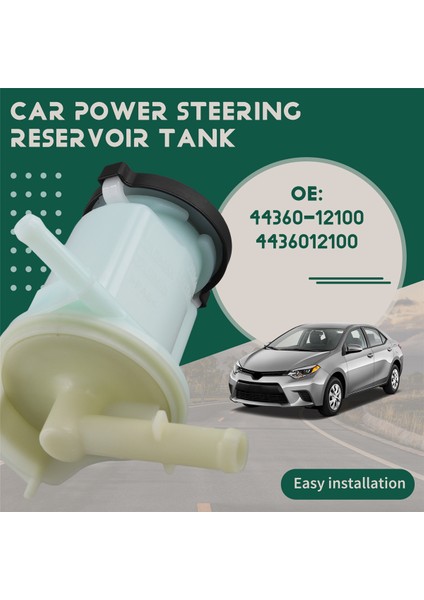 Toyota Corolla 1.8 2002-2008 Için Araba Hidrolik Direksiyon Sıvısı Rezervuarı Tankı Şişesi 4436012100 44360-12100 (Yurt Dışından) fırsatları
