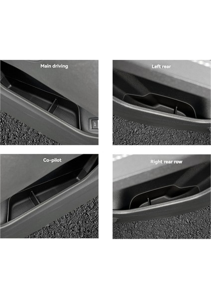 Araba Kapısı Yan Depolama Kutusu Tpe Ön Arka Kapı Kolu Düzenleyici Audi Q4 E-Tron Için Düzenleme Aksesuarları (Yurt Dışından) modelleri