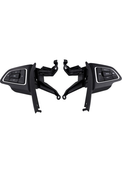 Araba Direksiyon Simidi Ses Ayarı Çok Işlevli Düğme GJ5T-14K147BA GJ5T-14K147AA Ford Kuga 2017-2020 Focus Için (Yurt Dışından)