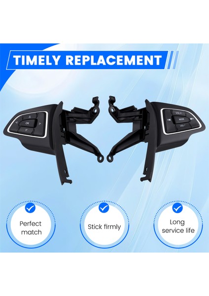 Araba Direksiyon Simidi Ses Ayarı Çok Işlevli Düğme GJ5T-14K147BA GJ5T-14K147AA Ford Kuga 2017-2020 Focus Için (Yurt Dışından) fırsatları