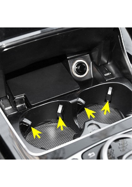 4 Adet Araba Merkezi Kontrol Bardak Tutucu Tokası Mercedes Benz Ce Glc Sınıfı W205 W206 W213 W253 Araba Aksesuarları (Yurt Dışından) fiyatları