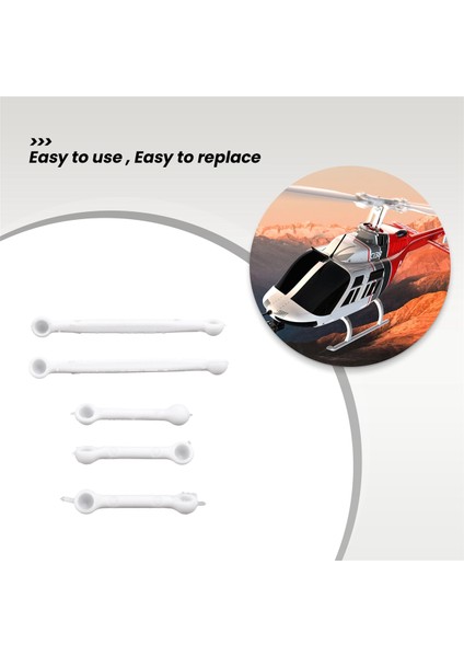 Rc Oyuncak Helikopter Yükseltme C138 Bağlantı Çubuğu Kiti Rc Era C138 Bell 206 1:33 Rc Oyuncak Helikopter Parçaları (Yurt Dışından)
