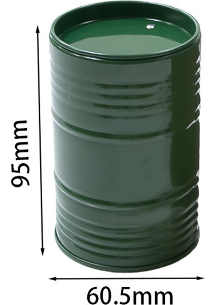 Rc Araba Yağ Bidonu Tankı Süslemeleri Masa Kalem Tutucu 1/8 1/10 Rc Paletli Trx4 SCX10 Oyuncaklar Rc Araba Aksesuarları Yeşil (Yurt Dışından) fırsatları