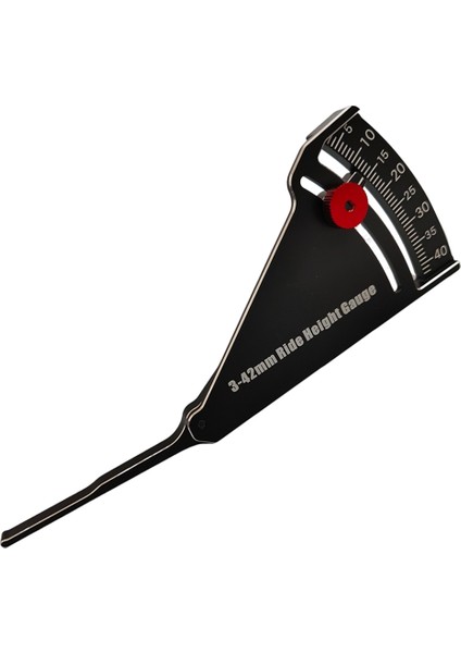 Ayarlanabilir Cetvel Rc Araba Yüksekliğini ve Tekerlek Jant Eğriliğini Ayarlama 3-42MM Sürüş Yüksekliği Ölçer (Yurt Dışından)