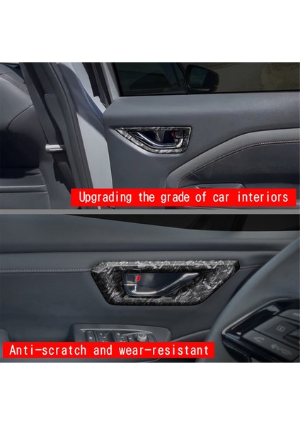 Subaru Forester 2025 Araç Iç Aksesuarları Dövme Desen Lhd Için Araç Iç Çekme Kolu Trim Kapak Çıkartması (Yurt Dışından) fırsatları