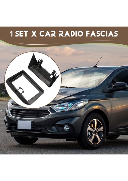 Chevrolet Onix 2020+ Için 9 Inç Araba Radyo Fasyaları Android Gps Mp5 Stereo Oynatıcı 2 Din Baş Ünitesi Paneli Gösterge Paneli Çerçevesi (Yurt Dışından)