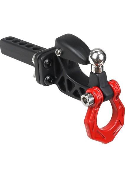 Metal Arka Tampon Çekme Römork Kancası Bırakma Bağlantı Parçası 1/8 1/10 Rc Paletli Araba Eksenel SCX10 Trx4 D90 Yükseltme Parçaları D (Yurt Dışından)