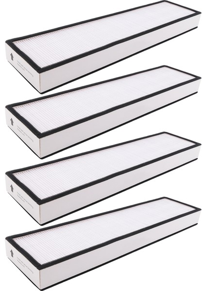 Germguardian FLT5000, FLT5111, AC5000E, AC5250PT, AC5350B, CDAP5500, Black+Decker BXAP250 Robot Süpürgeler Filtre Parçası 4 Adet (Yurt Dışından)