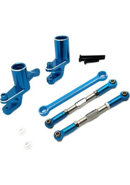 Rc Araba Yükseltme Direksiyon Tertibatı Çekme Çubuğu Takımı Udırc 1/12 UD1201 UD1202 UD-12PRO Rc Araba Yükseltme Parçaları Mavi (Yurt Dışından)