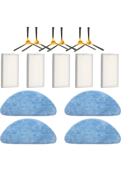 Honıture Q6 Lite Hepa Filtre Ana Silindir Fırçası Yan Fırçalar Temizlik Mop Bezleri Paçavralar Elektrikli Süpürge Yedek Parçaları (Yurt Dışından)