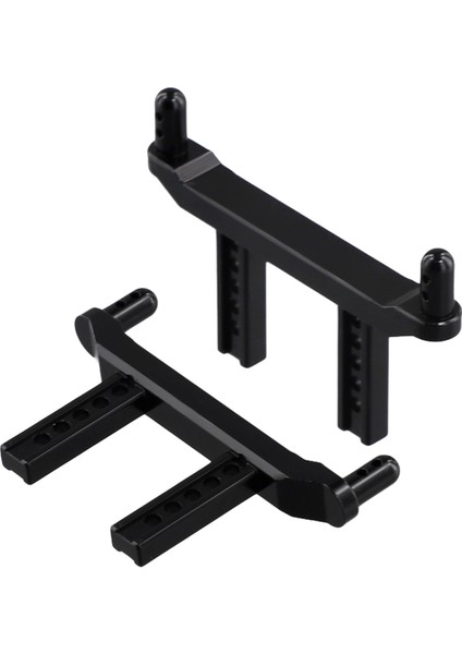 Scy1/16 16101 16103 16104 16106 Jjrc Q130A Q130B Rc Araba Yükseltme Parçaları Siyah Için Alüminyum Ön Arka Gövde Montaj Direği (Yurt Dışından)