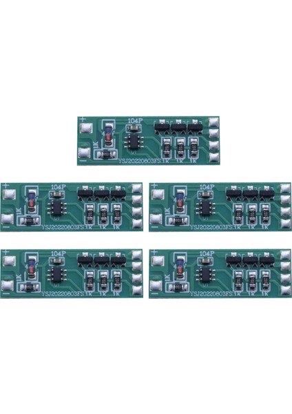 5 Adet 3-12V Yanıp Sönen LED Işık Modülü Kırmızı Mavi Çift Yanıp Sönen Araba Modeli Bisiklet Elektrikli Araç Güvenlik Işığı Için Uygundur (Yurt Dışından)
