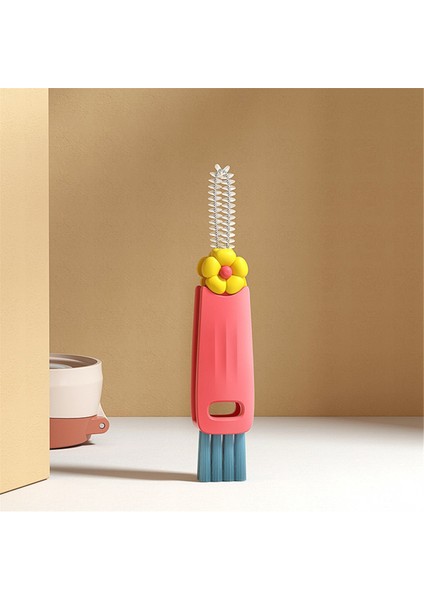 3'ü 1 Arada Bardak Çok Fonksiyonlu Bardak Ağız Fırçası Döndürülebilir Mutfak Temizleme Fırçası Aletler Bardak Kapağı Temizleyici Mavi (Yurt Dışından) modelleri