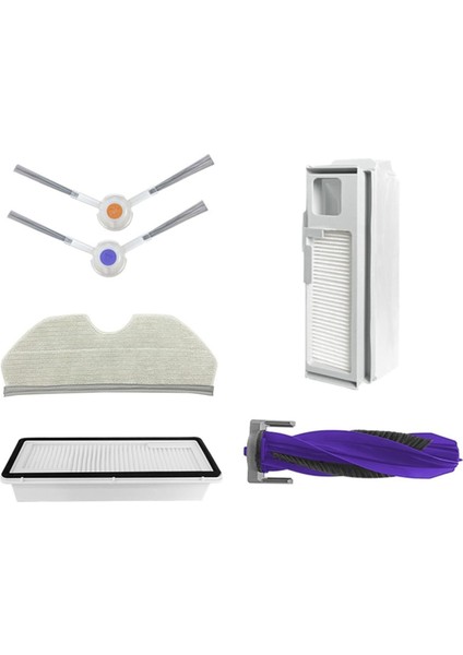 Narwhal Freo x Plus Robot Süpürge Ana Yan Fırça Hepa Filtre Paspas Bezi Toz Torbaları Yedek Parçaları (Yurt Dışından) modelleri