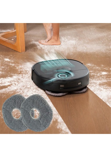 Eufy X9PRO Süpürme Robotu Vakum Zemin Dragram Temizleme Bezi Yıkama Bezi Pedi Yedek Parçaları Için 20 Adet Paspas Bezi (Yurt Dışından) fiyatları