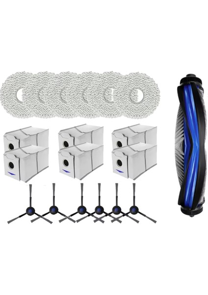 Ecovacs Deebot N30 Pro Süpürme Robotu Aksesuarları Temizleyici Parçaları Yedek Ana Yan Fırça Paspas Filtresi Için 19 Adet (Yurt Dışından) fiyatları
