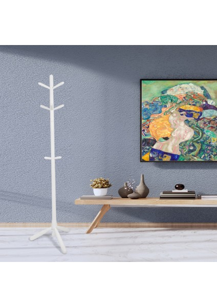 Viva Ayaklı Askılık - Beyaz - 173 cm