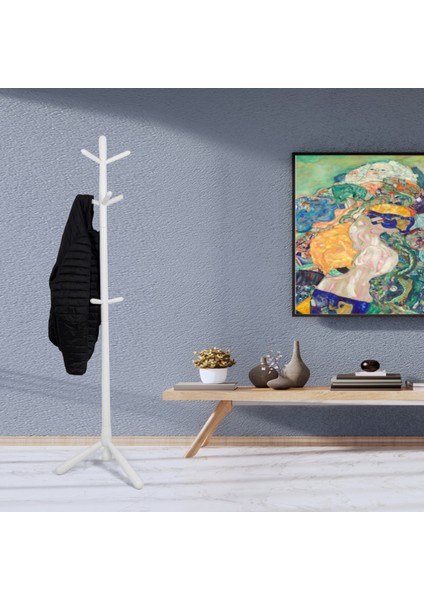 Viva Ayaklı Askılık - Beyaz - 173 cm