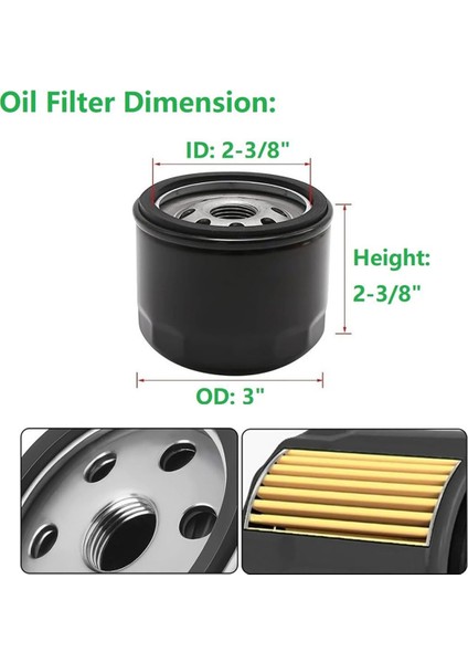 499486 499486S Hava Filtresi LA135 Ayarlama Bakım Servis Kiti John Deere LA120 LA130 LA140 LA150 L120 LA145 D130 (Yurt Dışından)