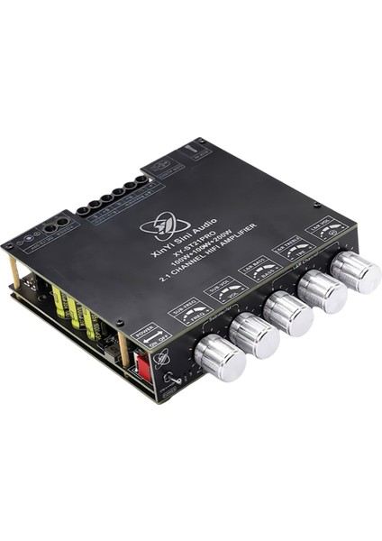 ST21PRO Bluetooth Dijital Ses Güç Amplifikatörü Kartı 2.1 Kanal 100WX2+200W Subwoofer TPA3221 3116 B'yi Aştı (Yurt Dışından)