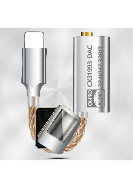 CX31993 Hifi Dac Ios'tan 3,5 mm Kulaklık Amplifikatörü Ses Kod Çözücü Amp Cep Telefonu Adaptörü (Yurt Dışından) fiyatları