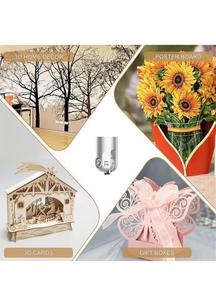 Maker/maker 3 Için Dalgalı Bıçak, Vinili Keser, Cricut Maker Kesme Makinesi Için Ütüyle Yapıştırılır (Sadece Bıçak Ucu) (Yurt Dışından) modelleri