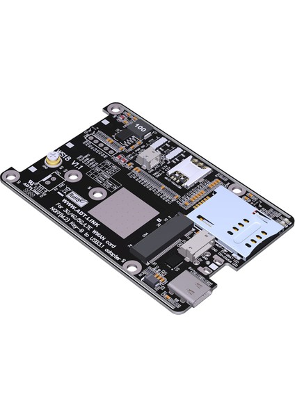M.2 B-Key Wwan 5g Iot Kart Yuvası USB Tip-C 4g Lte 5g Modül Adaptör Kartı Desteği 2230/3042/3052 (Yurt Dışından)