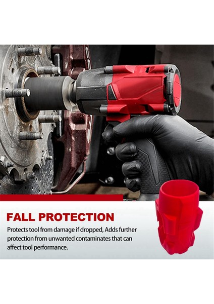 49-16-2960 Milwaukee M18 Fuel Orta Torklu Darbeli Anahtar Için Tork Darbeli Kauçuk Koruyucu Bot (Yurt Dışından) modelleri