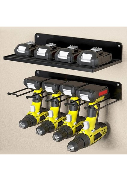 Manuel Elektrikli Alet Depolama Rafı Duvar, Asılı Yüzen Alet Rafı, Elektrikli Matkap Rafı, Atölye Garajı Için (Yurt Dışından) modelleri