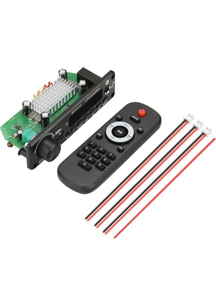 2X100W 12V Amplifikatör Ses Çalar Bluetooth 5.0 Mp3 Dekoder Kartı Mp3 Çalar Araba Fm Radyo Modülü Tf USB Mikrofon Kayıt Çağrı (Yurt Dışından)