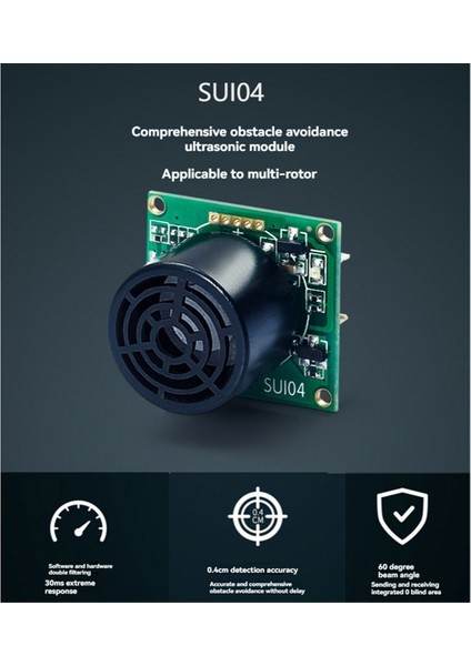 SUI04 Ultrasonik Sensör Engel Kaçınma Modülü Radyolink Pıxhawk Pıx Apm Rc Çoklu Helikopter Aksesuarları (Yurt Dışından) modelleri