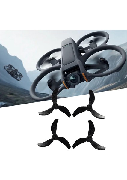 Djı Avata 2 Karbon Fiber 3032S Bıçak Kanadı Taşınabilir Onarım Yedek Parçaları Için Drone Pervane Kanatları (Yurt Dışından)