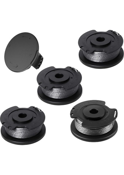 Bosch Easy Grass Cut Art 23SL 26SL Için F016800569/F016800385 Makara Misinası ve F016F04557 Makara Kapağı (Yurt Dışından)