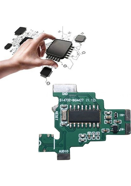 SI4732+BGA427 MODÜLÜ+SMA-50KY Konnektör Filtresi Quansheng Uvk5/uvk6 Intercom Modifikasyon Modülü Için Güçlendirilmiş Sürüm (Yurt Dışından)
