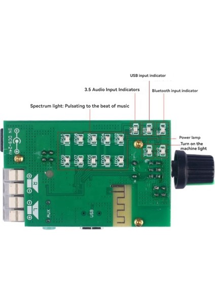 TPA3116 Bluetooth 5.0 Ses Modülü Hifi Seviye 2.0 Amplifikatör Kartı 2X50W Dijital Ses Çıkışı (Yurt Dışından) fiyatları