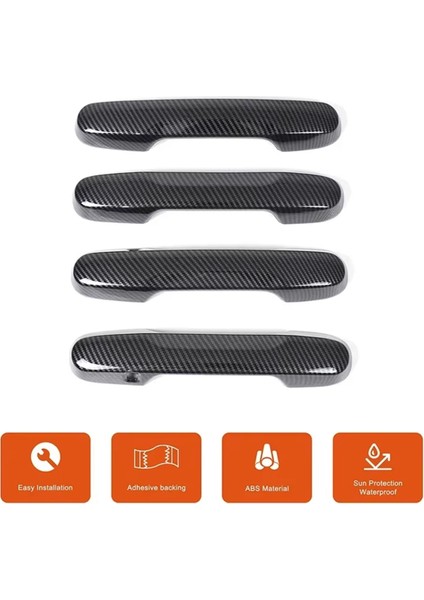 Honda Pilot 2023 2024 Abs Karbon Fiber Araba Dış Kapı Kolu Kapağı Trim Aksesuarları (Yurt Dışından) fiyatları