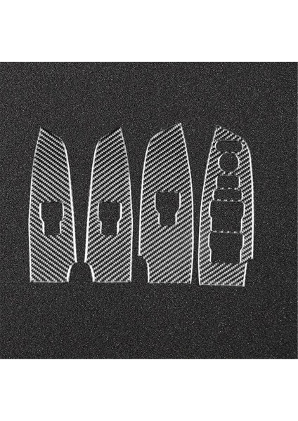 Honda Accord 10TH 2018-2022 Araba Camları Kaldırma Anahtarı Paneli Kapağı Trim Aksesuarları Lhd Için Karbon Fiber (Yurt Dışından) fırsatları