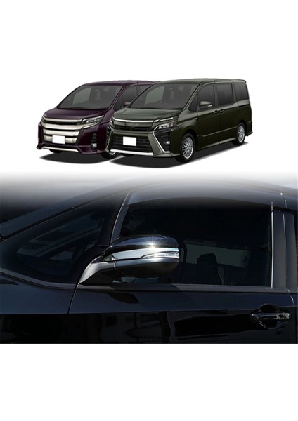 Toyota Noah / Voxy 2017-2020 Araba Dikiz Aynası Süsleme Kapağı Trim Dekorasyon Aksesuarları (Yurt Dışından) fırsatları