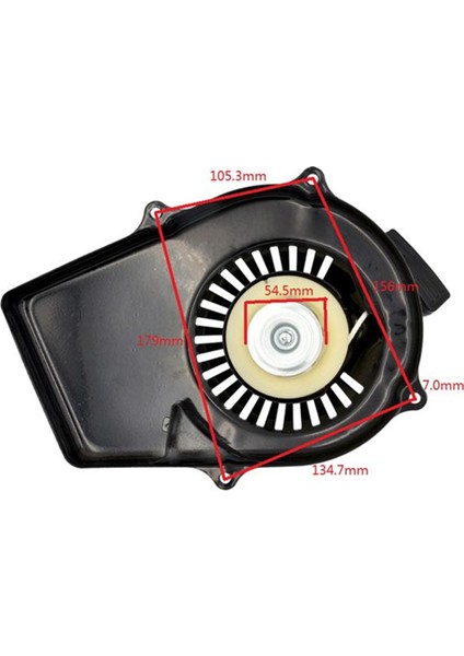 Plastik Pençeler Geri Tepmeli Marş Motoru Benzinli Jeneratör Başlangıç Onarım Parçası Yamaha ET950 ET650 TG950 TG650 650W 800W 950W 1000W (Yurt Dışından) modelleri