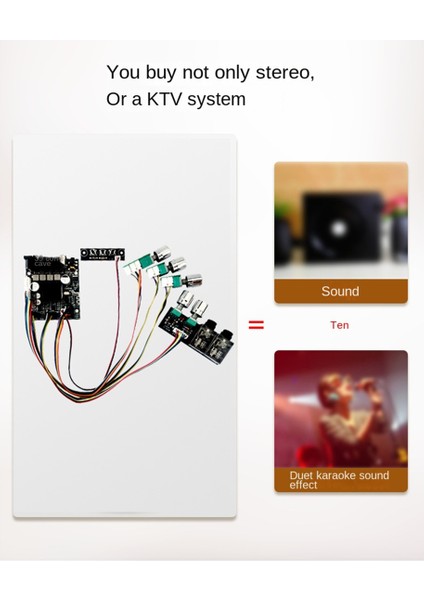 ZK-502HS Ktv Mikrofon Ses Entegre Makinesi 2.0 Kanal Bluetooth Amplifikatör Kartı 50W+50W, Harici Amplifikatör Kartı (Yurt Dışından) fırsatları