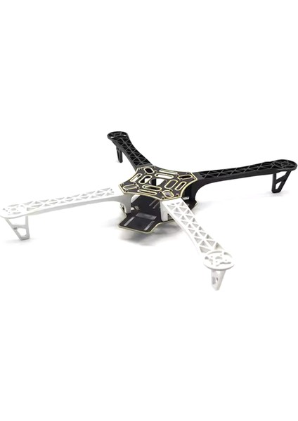 F450 Drone Kamera Alev Tekerlek Kıt 450 Çerçeve Rc Mk Mwc 4 Eksenli Rc Multicopter Quadcopter Siyah+Beyaz (Yurt Dışından)