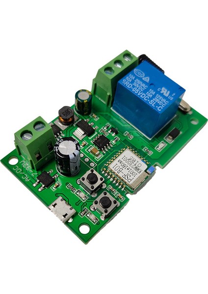 Akıllı Kablosuz Röle Modülü Rf Uzaktan Ses Kontrolü Tek Kanallı Inçlemeli Kendinden Kilitli Akıllı Anahtar (Yurt Dışından)