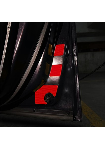 Araba Kapısı Uyarı Yansıtıcı Etiketi Güvenlik Araba Kapısı Açma Uyarı Yansıtıcı Bant Honda Stepwgn Rp8 Kırmızı (Yurt Dışından) fırsatları