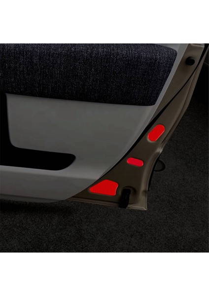 Araba Kapısı Uyarı Yansıtıcı Etiketi Toyota Sienta 2023-2024 Kırmızı Için Güvenlik Araba Kapısı Açma Uyarı Yansıtıcı Bant (Yurt Dışından) fırsatları
