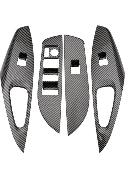 Araba Kapısı Kol Dayanağı Pencere Camı Kaldırma Düğmesi Kontrol Anahtarı Paneli Kapağı Toyota Corolla 2019-2022 Rhd (Yurt Dışından)