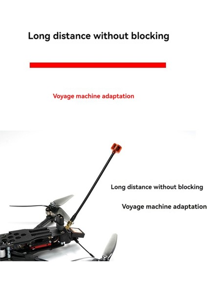 2 Adet 5.8g Fpv Anten Vtx Vrx Anten Sma Rhcp 160MM Uzun Menzilli Anten Konnektör Adaptörü Rc Fpv Drone Gözlükleri Için (Yurt Dışından)