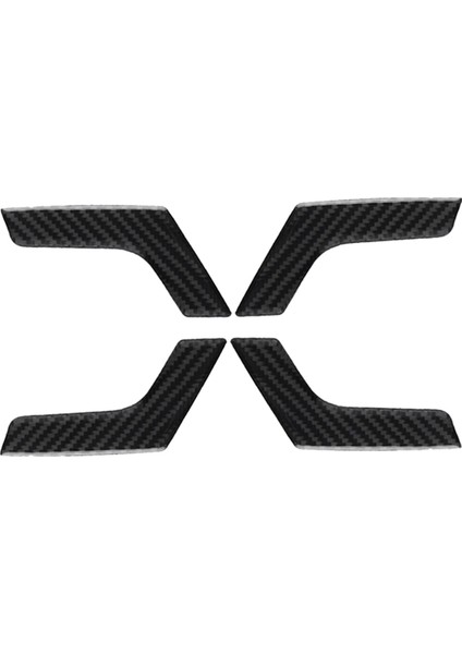 Mercedes-Benz C-Class W204 2007-13 Için 4 Adet Karbon Fiber Iç Kapı Kolu Döşemesi (Yurt Dışından) fırsatları