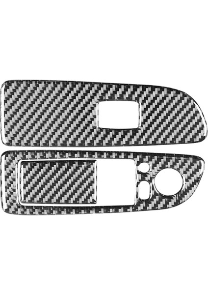 Bmw 1 Serisi E87 E81 E82 2008-2013 Cam Kaldırma Anahtarı Paneli Kapağı Döşeme Iç Aksesuarlar Lhd Için Karbon Fiber (Yurt Dışından)