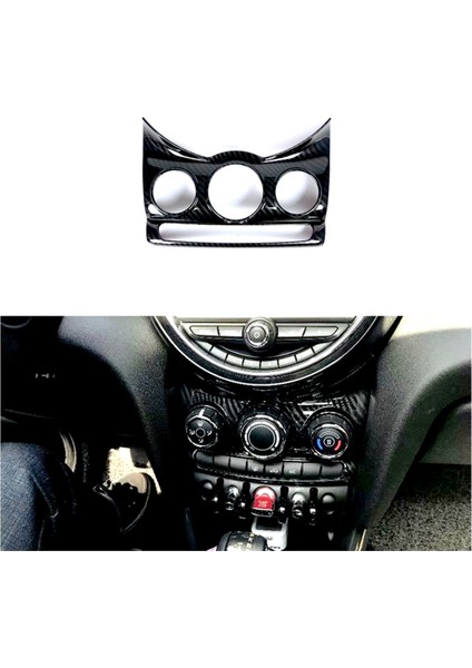 Bmw Mını Cooper F55 F56 F57 Abs Karbon Fiber Araba Orta Konsol Trim Hava Anahtarı Kapağı Iç Aksesuarlar (Yurt Dışından)